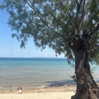 Photo taken at Karfas Beach by Fatos P. on 5/20/2023