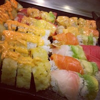 Photo taken at Hikuni Japanese Sushi Bar and Hibachi Restaurant by Ashley P. on 4/18/2013