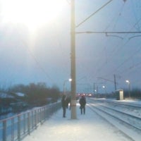 Photo taken at Станция Красный Кряжок by Максим Ш. on 1/24/2017