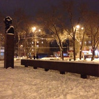Photo taken at Памятник В.В. Куйбышеву by Максим Ш. on 1/20/2016