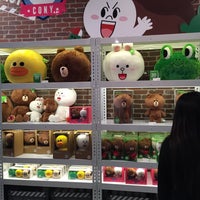 Photo taken at LINE POP UP NYC by Tiffany H. on 12/18/2014