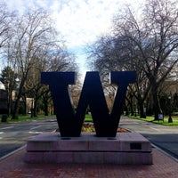 Photo taken at University of Washington by Kate K. on 4/12/2013