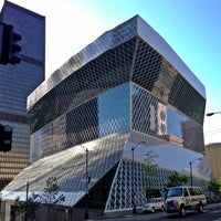 Photo taken at Seattle Central Library by Kate K. on 5/7/2013