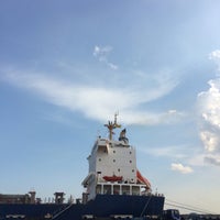 Photo taken at Johor Port container terminal by Muhammad Safwan on 7/3/2016