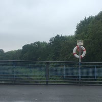 Photo taken at Germelmannbrücke by Katja D. on 6/14/2016