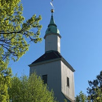 Photo taken at Dorfkirche Mariendorf by Katja D. on 4/22/2019