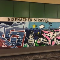 Photo taken at U Eisenacher Straße by Katja D. on 8/21/2017