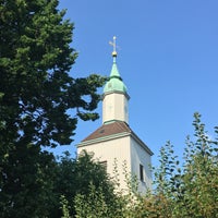 Photo taken at Dorfkirche Mariendorf by Katja D. on 6/5/2019