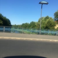 Photo taken at Germelmannbrücke by Katja D. on 6/6/2016