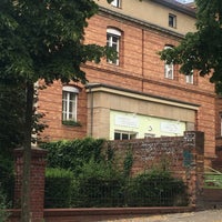 Photo taken at Johann-August-Zeune-Schule für Blinde &amp;amp; Berufsfachschule Dr. Silex by Katja D. on 6/28/2016