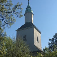 Photo taken at Dorfkirche Mariendorf by Katja D. on 4/19/2019