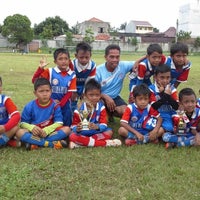 Photo taken at Sekolah Sepak Bola Gelora Putra by Bang A. on 3/2/2014