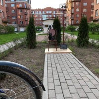 Photo taken at Памятник Кошкам Блокадного Ленинграда by Maga on 5/20/2018