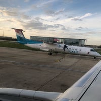 Photo taken at London City Airport (LCY) by Joe N. on 4/16/2018