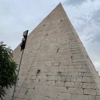 Photo taken at Piramide Cestia by Joe N. on 9/20/2023