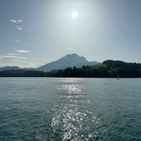 Photo taken at Lake Lucerne by Sandro P. on 10/7/2023