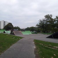 Photo taken at Skatepark Markova by Rub Y. on 10/2/2013