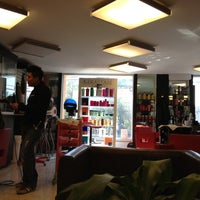 Photo taken at Angello Beauty Salon &amp;amp; Spa by Tucho Q. on 12/8/2012