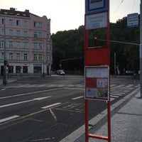 Photo taken at Švandovo divadlo (tram, bus) by Csehszlovák Kém on 9/10/2016