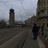 Photo taken at Jiráskovo náměstí (tram) by Csehszlovák Kém on 2/18/2018