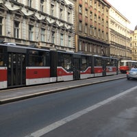 Photo taken at Dlouhá třída (tram, bus) by Csehszlovák Kém on 7/21/2017