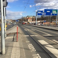 Photo taken at Prašný most (bus, tram) by Csehszlovák Kém on 2/24/2017