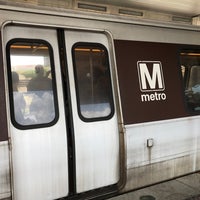 Photo taken at WMATA Blue Line Metro by Emily T. on 7/25/2019