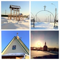 Photo taken at Церковь Ксении петербуржской by Виталий А. on 12/14/2013