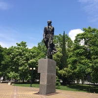 Photo taken at Памятник Островскому by Catherine S. on 5/26/2018
