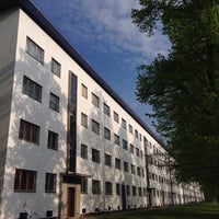 Photo taken at Weiße Stadt by T M. on 4/22/2014