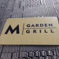 Foto tirada no(a) M. Garden Grill por Nanda C. em 9/23/2015