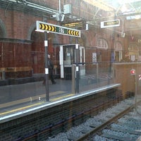 Photo taken at Hammersmith &amp;amp; City Line Train Hammersmith - Barking by Joanna G. on 11/10/2013