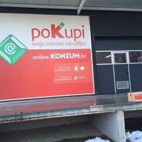Photo taken at Super Konzum by Ivan K. on 1/4/2015