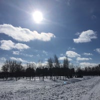 Photo taken at Ладожский парк by Anton S. on 3/18/2018
