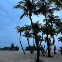 Photo taken at Siloso Beach by Sirin P. on 3/7/2024