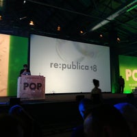 Photo taken at Stage 1 | re:publica by Michael B. on 5/4/2018