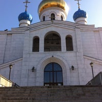 Photo taken at Церковь Новомучеников и Исповедников Российских by Diana K. on 10/7/2014