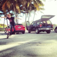 Photo taken at BMXSHOW spot Miami Lincoln Road x Washington Ave by Michal D. on 1/23/2014