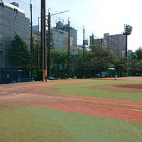 Photo taken at 豊島区立総合体育場 by Hiro I. on 9/9/2017