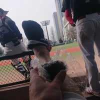 Photo taken at 豊島区立総合体育場 by Hiro I. on 3/18/2018