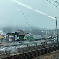 Photo taken at Okaya Station by ろーびぃ on 3/12/2024