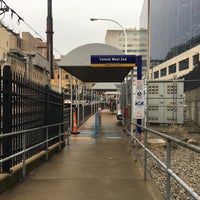 Photo taken at MetroLink - Central West End Station by Steve P. on 2/17/2020