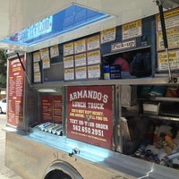 Photo taken at Armando&amp;#39;s Lunch Truck by Daynah on 8/22/2013