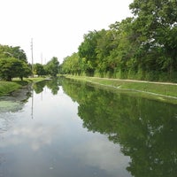 Photo taken at Central Canal Towpath by Alicia A. on 8/13/2013