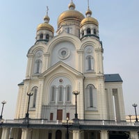 Photo taken at Спасо-Преображенский Кафедральный собор by oyabibin on 5/5/2019