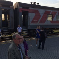 Photo taken at Yuzhno-Sakhalinsk Station by oyabibin on 9/15/2018