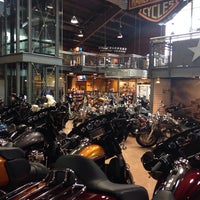 Photo taken at Cowboy&amp;#39;s Alamo City Harley-Davidson by Olga S. on 1/27/2014