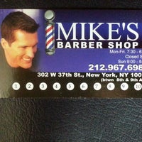 Photo taken at Mike&amp;#39;s Barber Shop by David R. on 11/4/2013