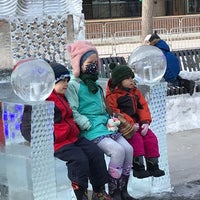 Photo taken at Rice Park by Joan F. on 1/29/2022