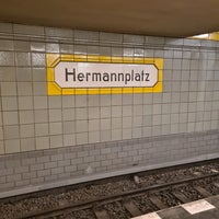 Photo taken at U Hermannplatz by Lyubo M. on 5/22/2021